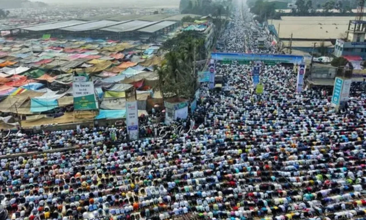 Bisho Ijtema in Tongi, in the outskirts of Dhaka, Bangladesh