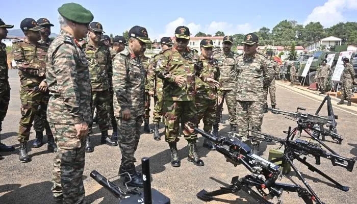 Indian and Bangladeshi Army joint military training